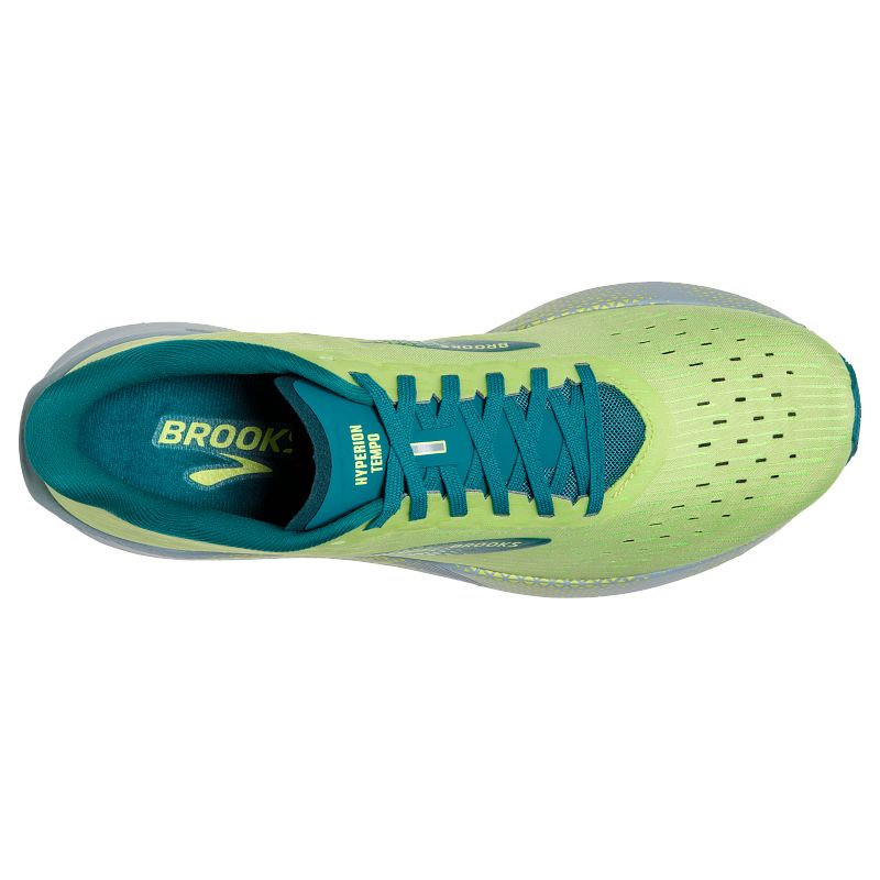 Męskie buty do biegania Brooks Hyperion Tempo Zielone 2 Męskie buty do biegania Brooks Hyperion Tempo Zielone