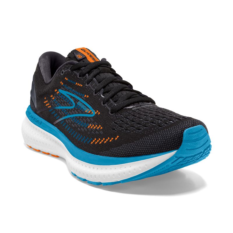Męskie Buty do biegania Brooks Glycerin 19 czarno-niebieskie 1 Męskie Buty do biegania Brooks Glycerin 19 czarno-niebieskie