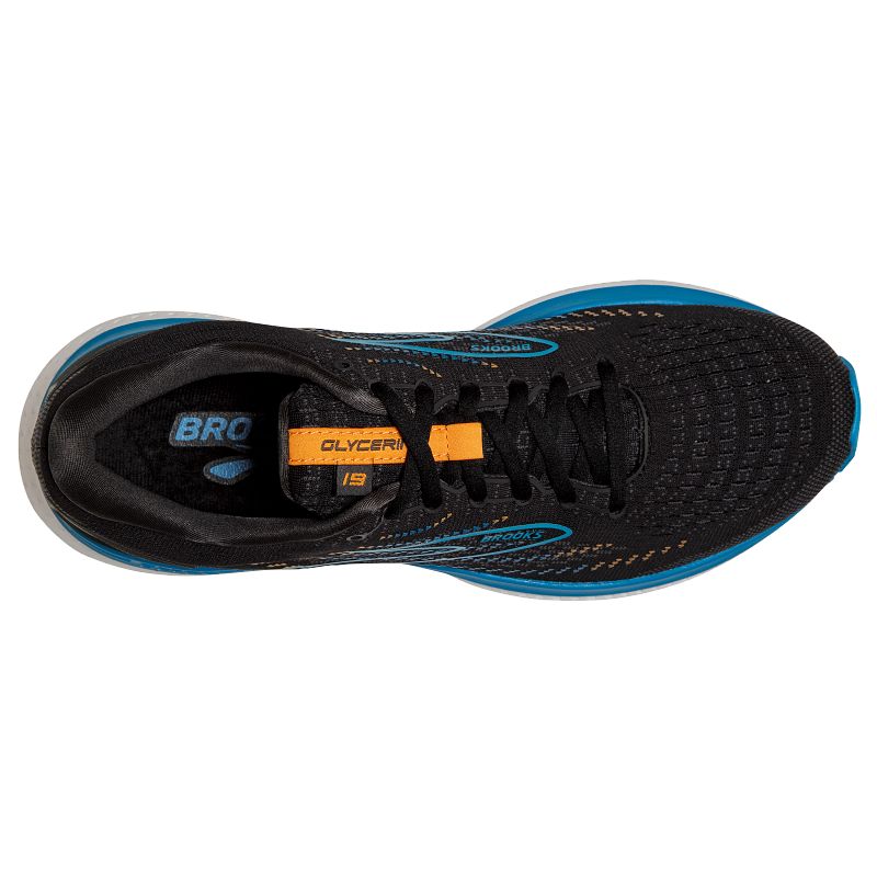 Męskie Buty do biegania Brooks Glycerin 19 czarno-niebieskie 5 Męskie Buty do biegania Brooks Glycerin 19 czarno-niebieskie