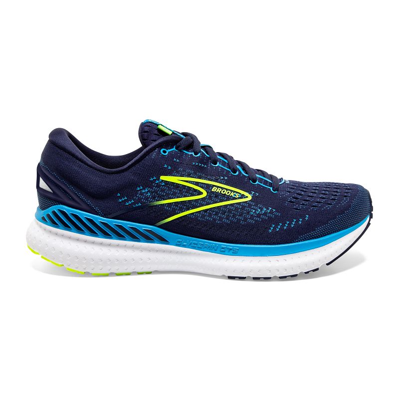Męskie Buty do biegania Brooks Glycerin GTS 19 niebieskie 4 Męskie Buty do biegania Brooks Glycerin GTS 19 niebieskie