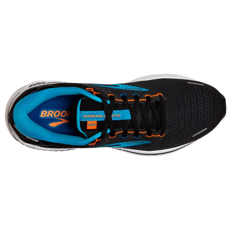 Męskie buty do biegania Brooks Adrenaline GTS 22 czarno-niebieskie 6 Męskie buty do biegania Brooks Adrenaline GTS 22 czarno-niebieskie