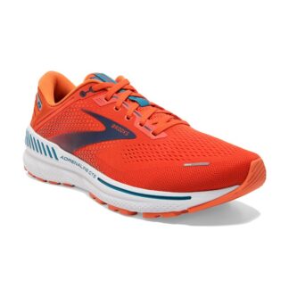 Męskie buty do biegania Brooks Adrenaline GTS 22 pomarańczowe
