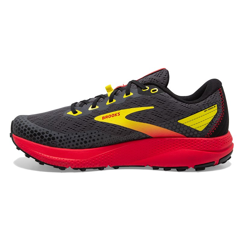 Męskie buty do biegania Brooks Divide 3 szaro-czerwone 3 Męskie buty do biegania Brooks Divide 3 szaro-czerwone