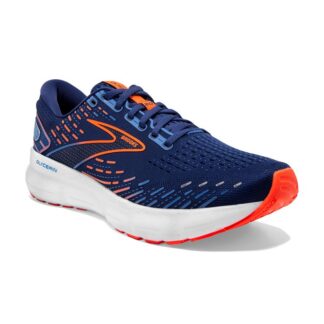 Męskie Buty do biegania Brooks Glycerin 20 Granatowo-pomarańczowe