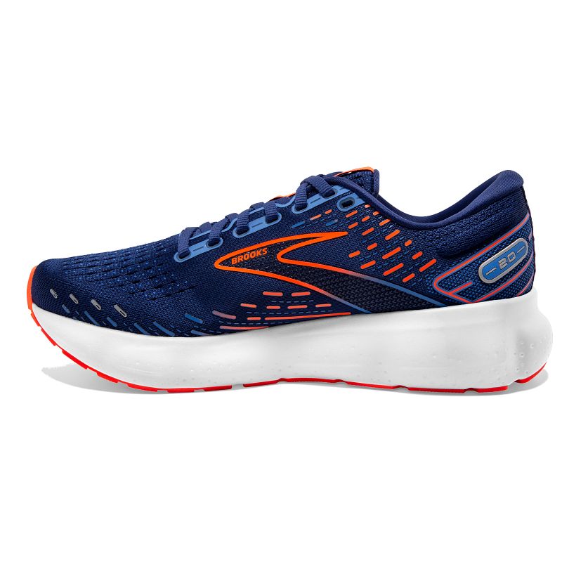 Męskie Buty do biegania Brooks Glycerin 20 Granatowo-pomarańczowe 4 Męskie Buty do biegania Brooks Glycerin 20 Granatowo-pomarańczowe