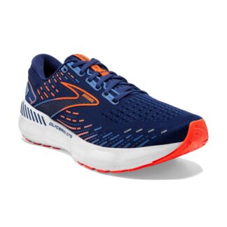 Męskie Buty do biegania Brooks Glycerin GTS 20 Granatowo-pomarańczowe
