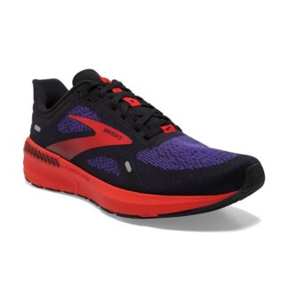 Męskie buty do biegania Brooks Launch GTS 9 czarno-fioletowe