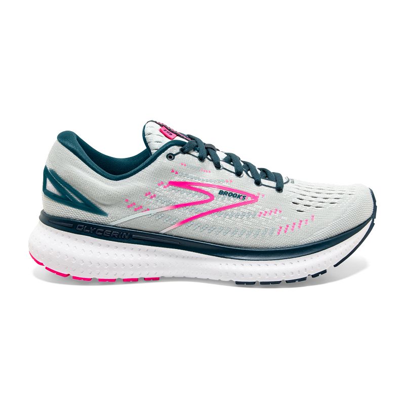 Damskie buty do biegania Brooks Damskie buty do biegania Brooks Glycerin 19 szaro-turkusowe 3 Damskie buty do biegania Brooks Damskie buty do biegania Brooks Glycerin 19 szaro-turkusowe