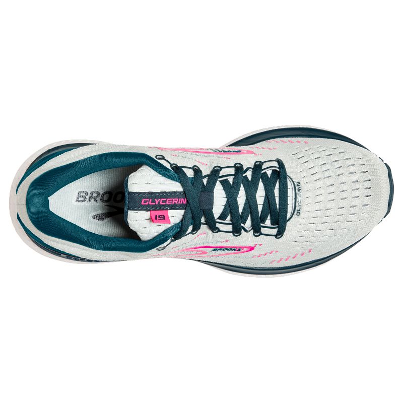 Damskie buty do biegania Brooks Damskie buty do biegania Brooks Glycerin 19 szaro-turkusowe 5 Damskie buty do biegania Brooks Damskie buty do biegania Brooks Glycerin 19 szaro-turkusowe