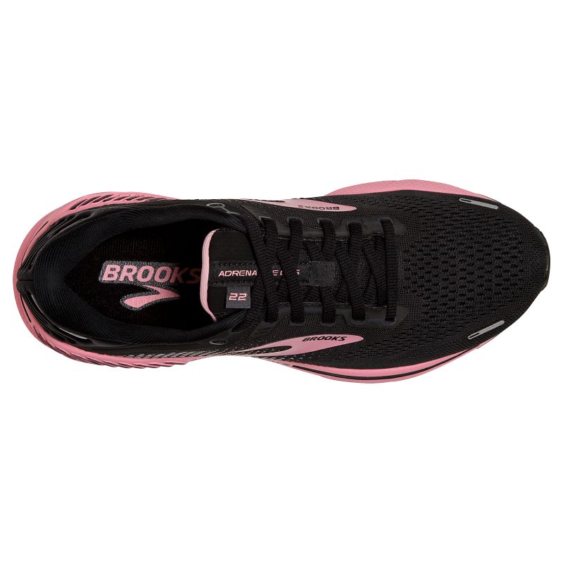 Damskie buty do biegania Brooks Adrenaline GTS 22 czarno-różowe 5 Damskie buty do biegania Brooks Adrenaline GTS 22 czarno-różowe