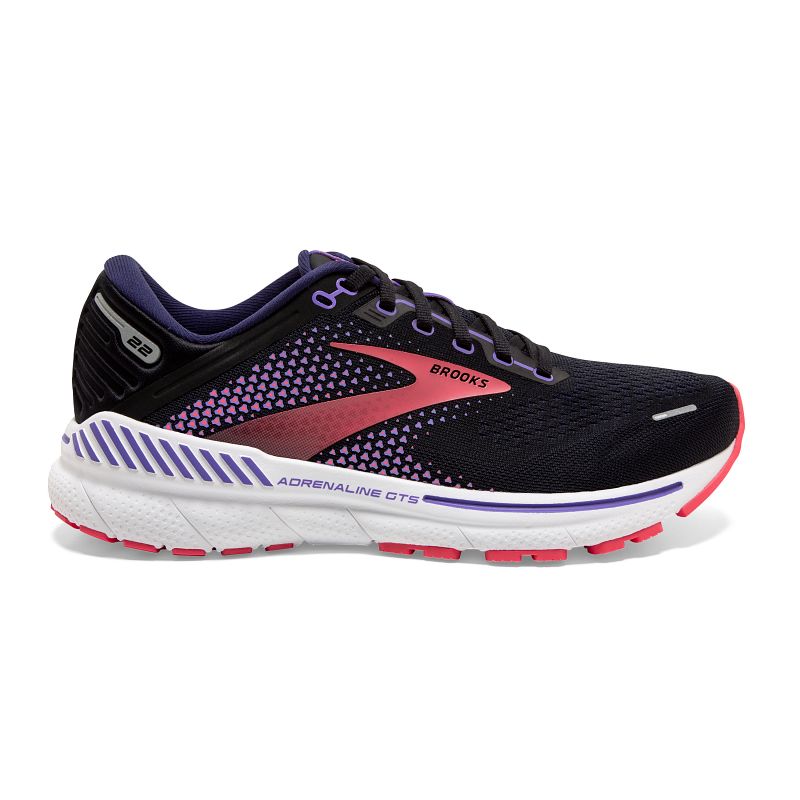 Damskie buty do biegania Brooks Adrenaline GTS 22 czarno-fioletowe 5 Damskie buty do biegania Brooks Adrenaline GTS 22 czarno-fioletowe