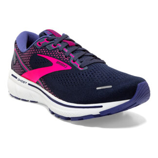Damskie buty do biegania Brooks Ghost 14 fioletowo-różowe