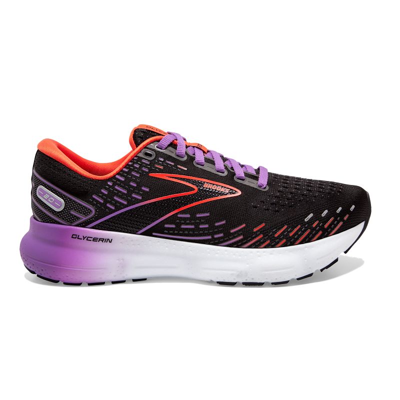 Damskie Buty do biegania Brooks Glycerin 20 Czarno-fioletowe 5 Damskie Buty do biegania Brooks Glycerin 20 Czarno-fioletowe