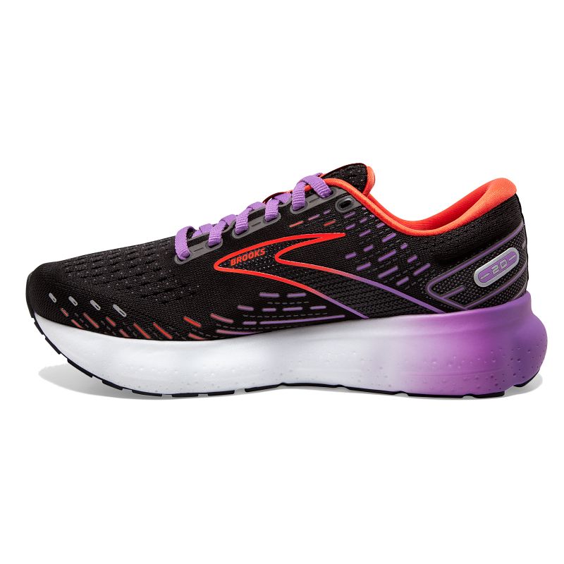 Damskie Buty do biegania Brooks Glycerin 20 Czarno-fioletowe 4 Damskie Buty do biegania Brooks Glycerin 20 Czarno-fioletowe