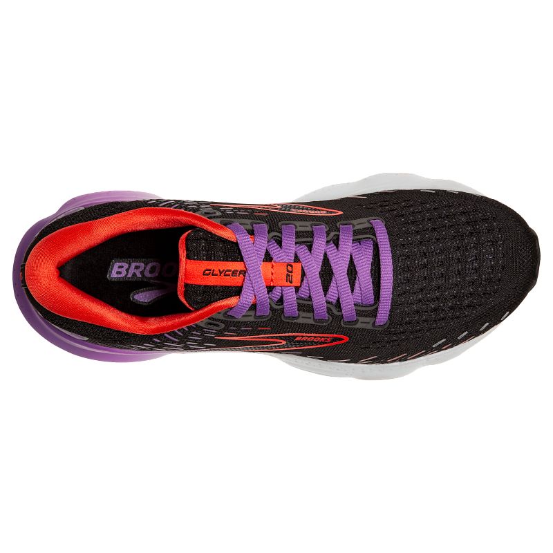 Damskie Buty do biegania Brooks Glycerin 20 Czarno-fioletowe 3 Damskie Buty do biegania Brooks Glycerin 20 Czarno-fioletowe
