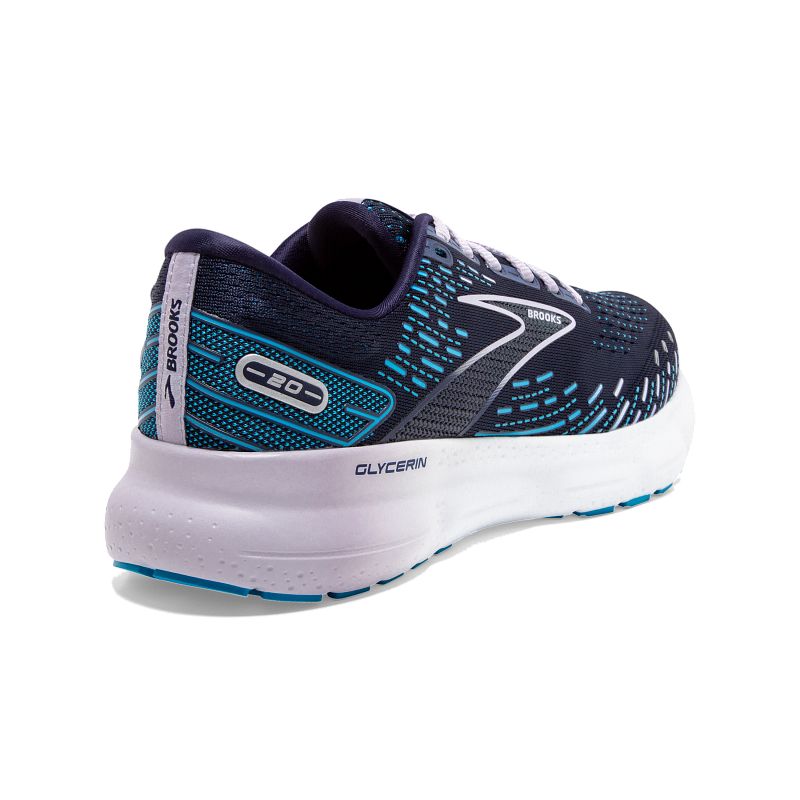 Damskie Buty do biegania Brooks Glycerin GTS 20 granatowe 5 Damskie Buty do biegania Brooks Glycerin GTS 20 granatowe