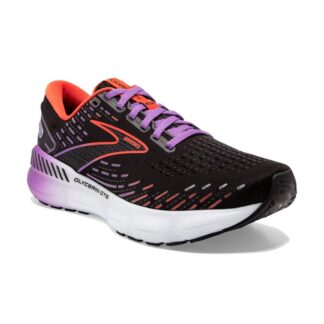 Damskie Buty do biegania Brooks Glycerin GTS 20 Czarno-fioletowe
