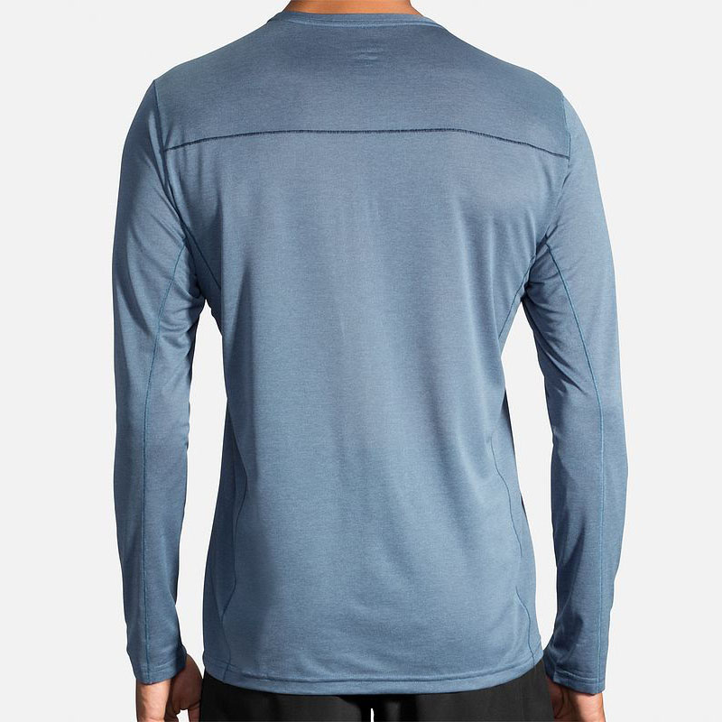 Męska bluza do biegania Brooks GHOST LONG SLEEVE 4 Męska bluza do biegania Brooks GHOST LONG SLEEVE