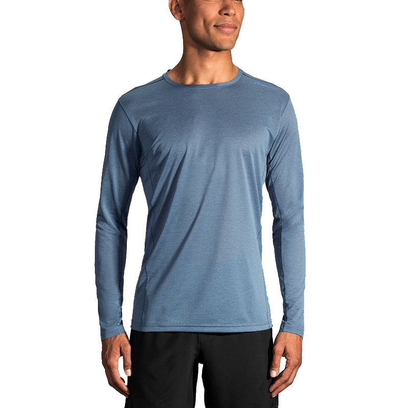 Męska bluza do biegania Brooks GHOST LONG SLEEVE 3 Męska bluza do biegania Brooks GHOST LONG SLEEVE