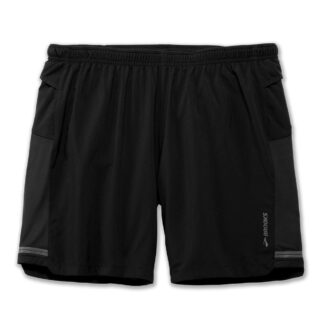 Męskie spodenki do biegania Brooks Sherpa 7" 2-in-1 Short