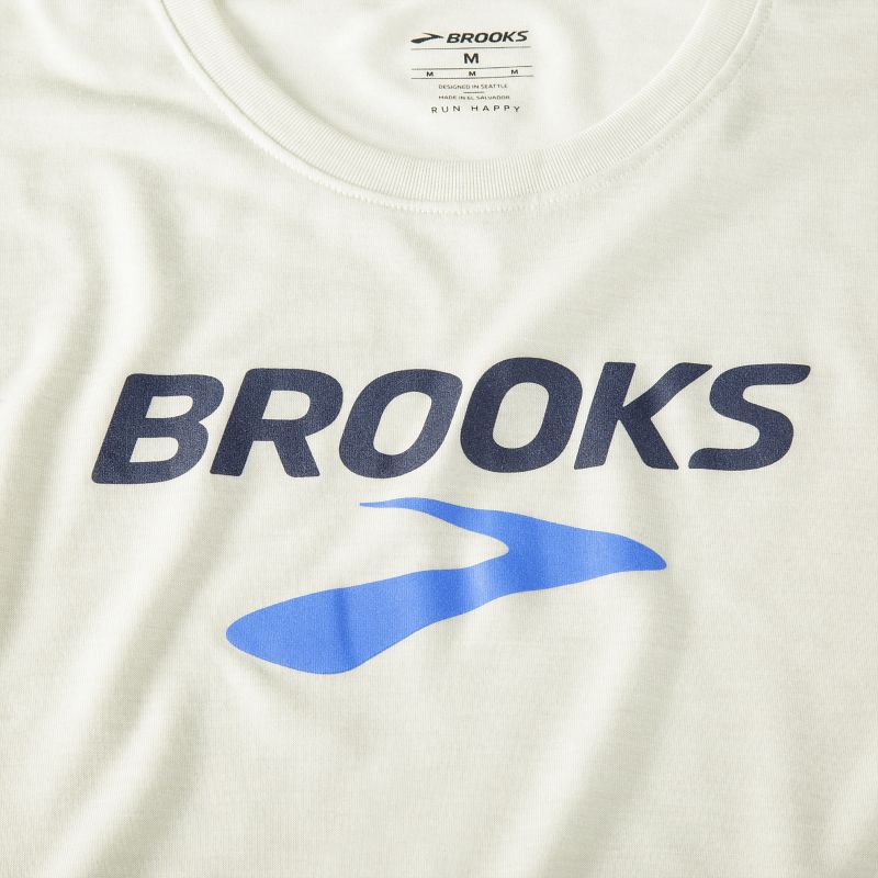 Męska koszulka do biegania Brooks Distance Graphic Short Sleeve 6 Męska koszulka do biegania Brooks Distance Graphic Short Sleeve