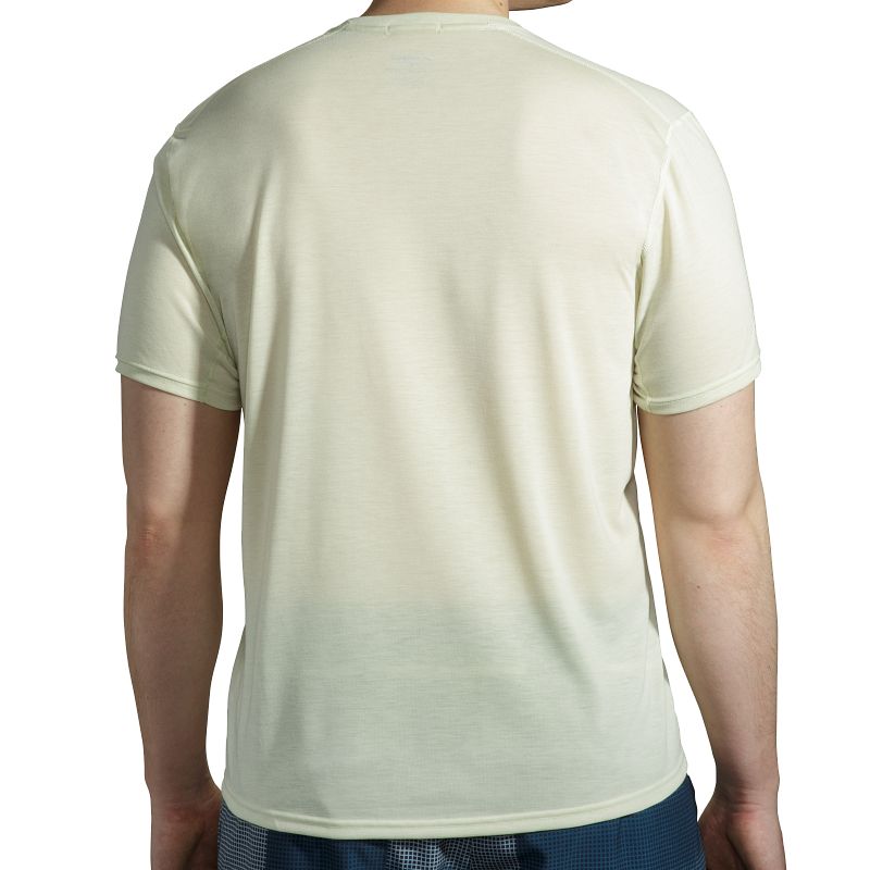 Męska koszulka do biegania Brooks Distance Graphic Short Sleeve 4 Męska koszulka do biegania Brooks Distance Graphic Short Sleeve