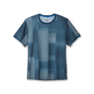 Męska koszulka do biegania Brooks Distance Graphic Short Sleeve