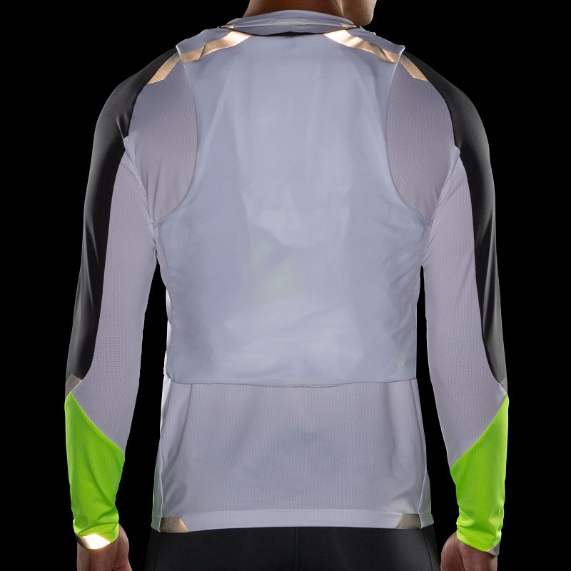 Męska kurtka do biegania Run Visible Convertible Jacket 4 Męska kurtka do biegania Run Visible Convertible Jacket