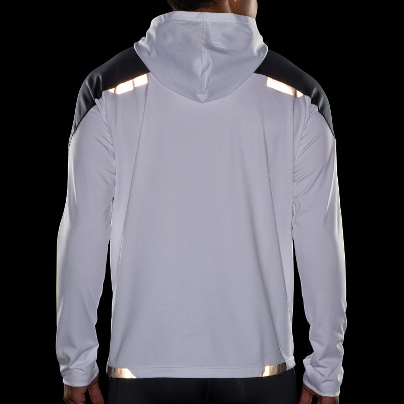 Męska bluza do biegania Brooks Run Visible Thermal Hoodie 2 Męska bluza do biegania Brooks Run Visible Thermal Hoodie