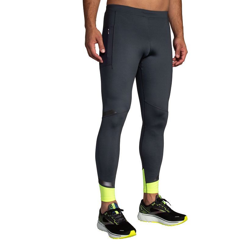 Męskie spodnie do biegania Brooks Momentum Thermal Tight 3 Męskie spodnie do biegania Brooks Momentum Thermal Tight