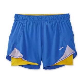 Damskie spodenki do biegania Brooks Chaser 5" 2-in-1 Short