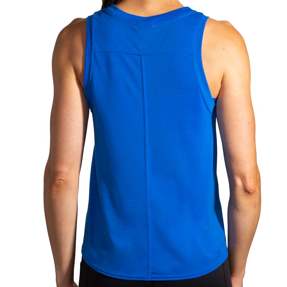 Damska koszulka do biegania Brooks Distance Graphic Tank 3 Damska koszulka do biegania Brooks Distance Graphic Tank