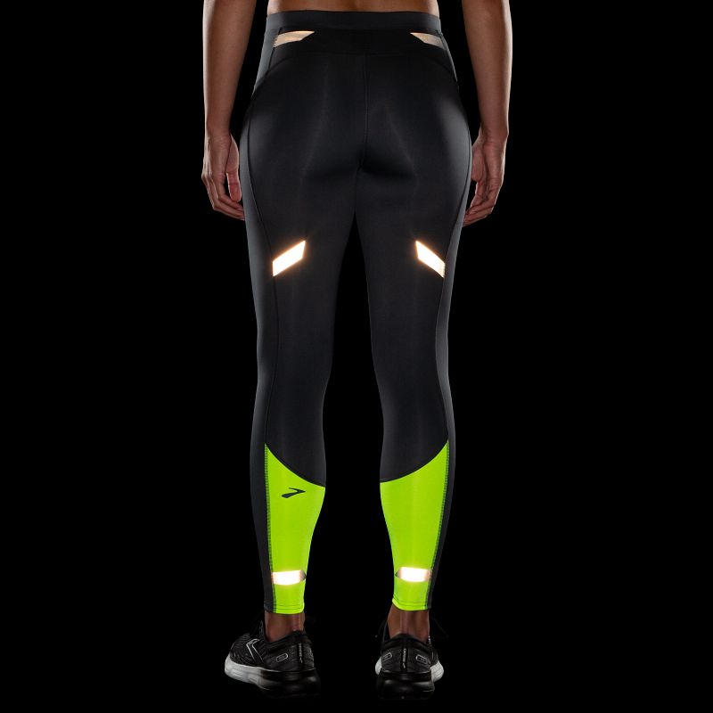 Damskie spodnie do biegania Brooks Run Visible Tight 5 Damskie spodnie do biegania Brooks Run Visible Tight