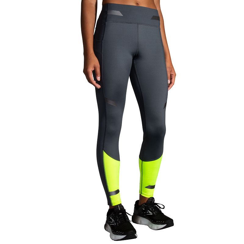 Damskie spodnie do biegania Brooks Run Visible Tight 2 Damskie spodnie do biegania Brooks Run Visible Tight